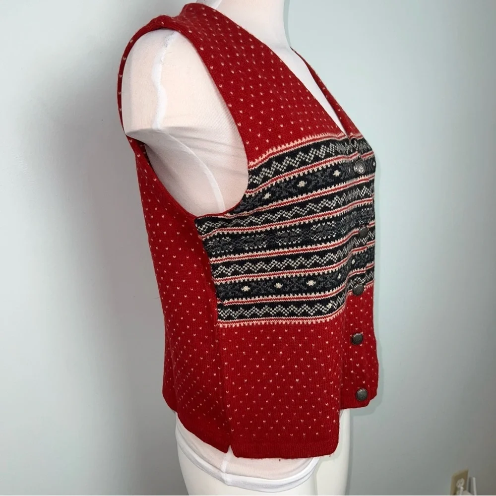 Eddie Bauer sleeveless front downs